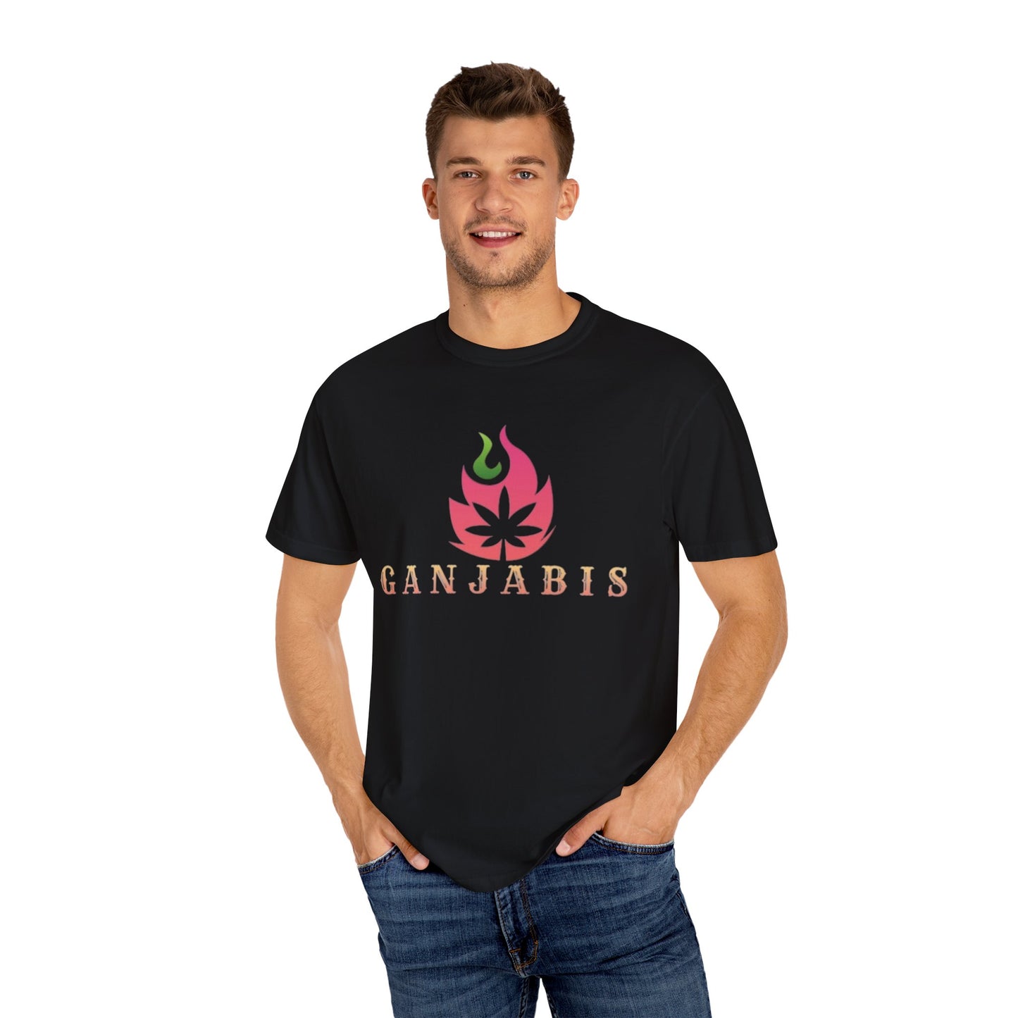 Pink Flame Ganjabis Unisex T-Shirt