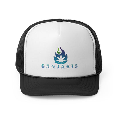 Ganjabis Blue Flame Trucker Cap