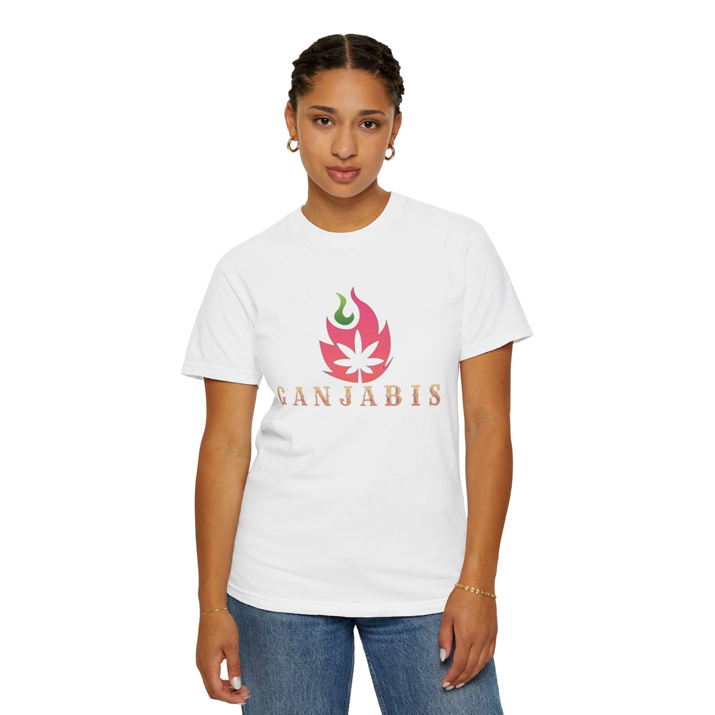 Pink Flame Ganjabis Unisex T-Shirt