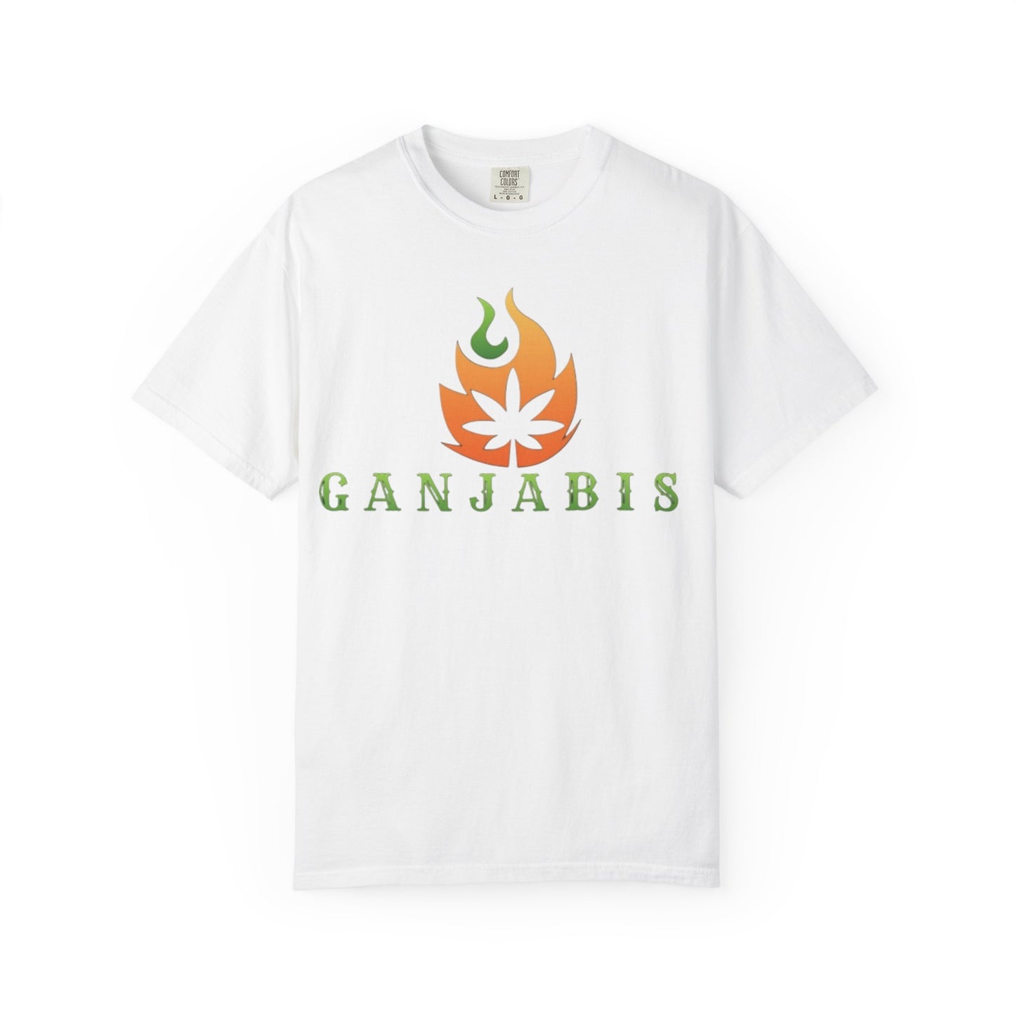 Orange Flame Ganjabis Unisex T-Shirt