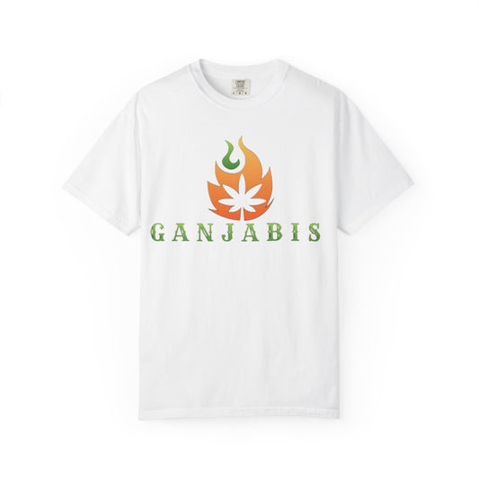 Orange Flame Ganjabis Unisex T-Shirt