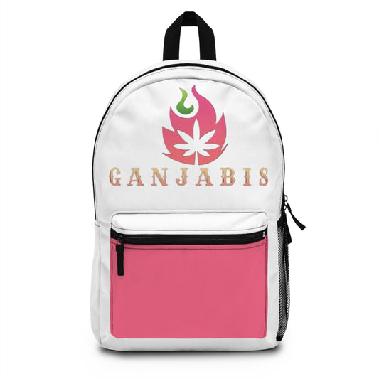 Pink Flame Ganjabis | Trendy Travel Backpack