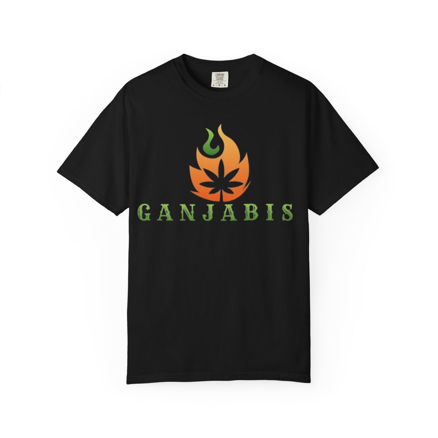 Orange Flame Ganjabis Unisex T-Shirt