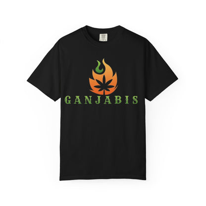 Orange Flame Ganjabis Unisex T-Shirt