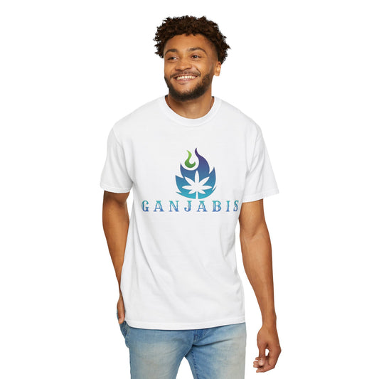 Blue Flame Ganjabis Unisex T-Shirt
