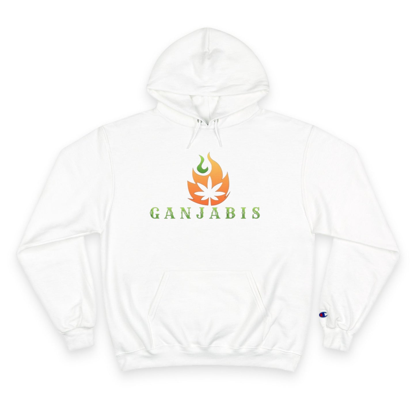 Champion Orange Flame Ganjabis Hoodie