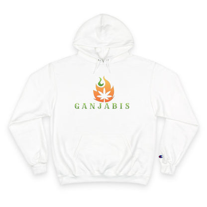 Champion Orange Flame Ganjabis Hoodie