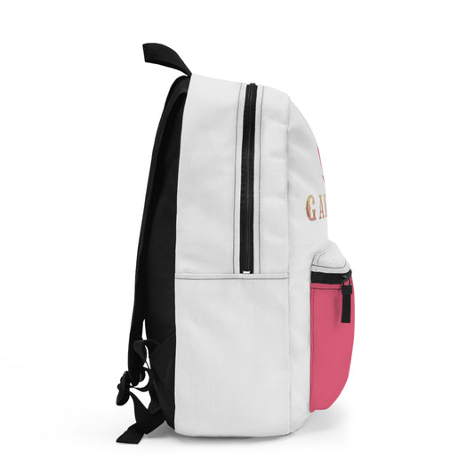 Pink Flame Ganjabis | Trendy Travel Backpack