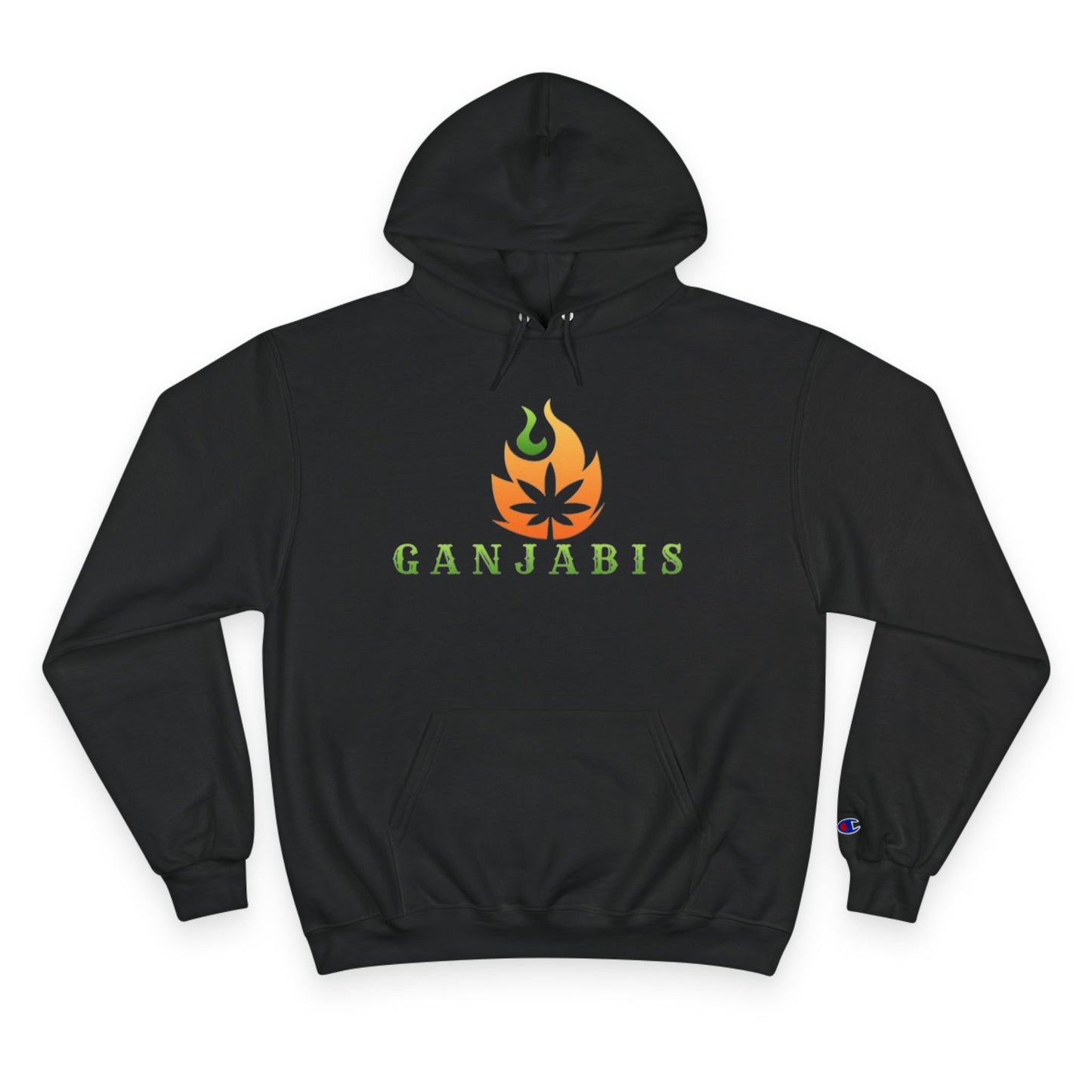 Champion Orange Flame Ganjabis Hoodie