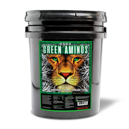 GreenGro Green Aminos, Rooting Stimulator Blend with Amino Acids and Nutrients for Potting Mix, Soils, Cuttings, and Hydroponic Gardens, Organic Plant Food for Indoor and Outdoor Plants